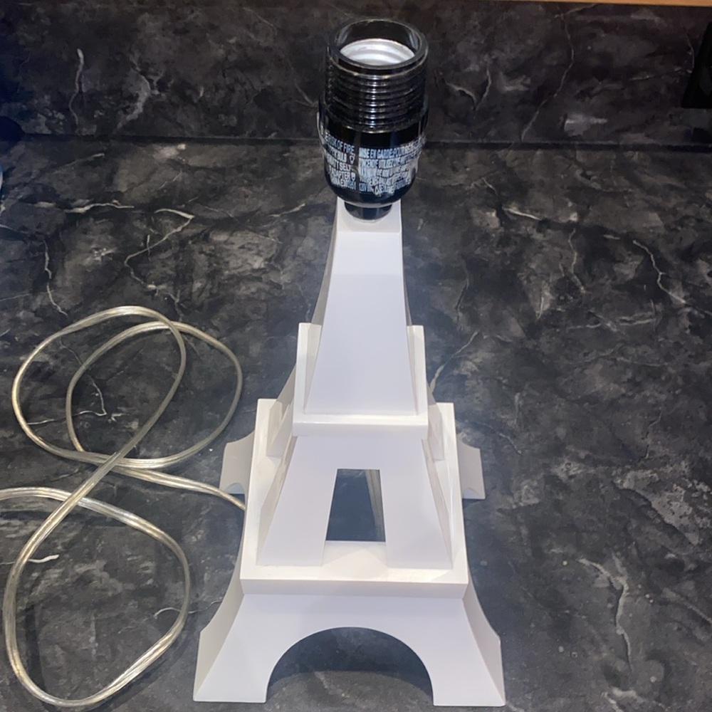 Paris Eiffel Tower Lamp Base
